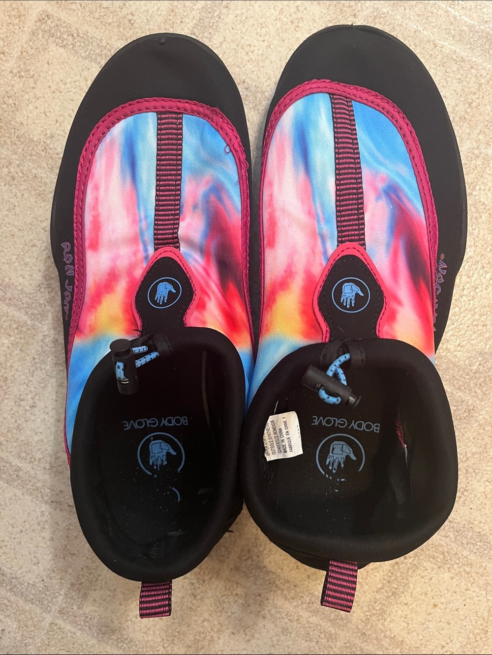 Body Glove Ron Jon
Tie-Dye Slip-On Water Shoes in Pink, Blue, Black